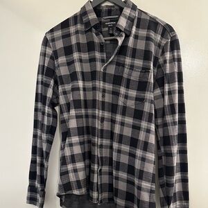 COPY - Nordstrom Brand men’s flannel shirt size medium.
